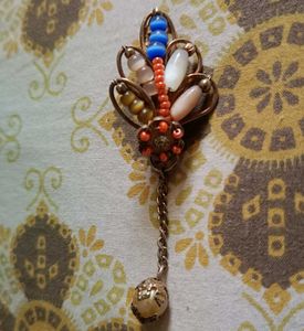 Saree Pin. Hand Made