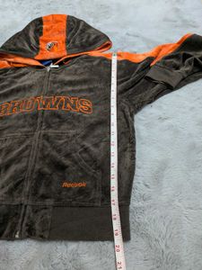 NFL Reebok Browns Hoodie Jacket