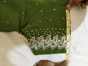 New Heavy Work Fancy Saree With Stitched Blouse (UnUsed)