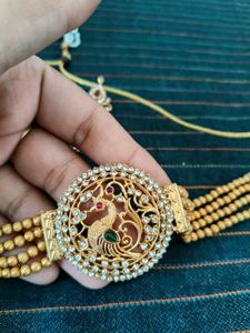 Peacock Design Choker Set