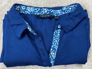 MELANGE BY LIFESTYLE - Blue Dress