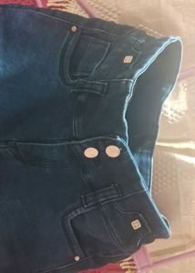 Dark Blue Denim Jeans
