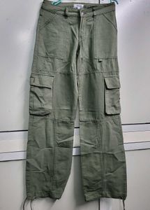 Olive Green Cargo Pants