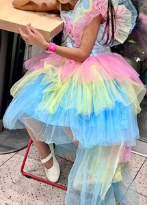 Rainbow Unicorn Tulle Dress