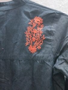 Embroidered Tunic Top