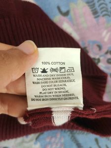 Marron Teamspirit Sweatshirt In Size XS