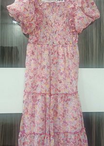 Floral Print Maxi Dress