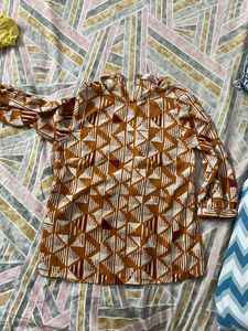 Patterned Blouse