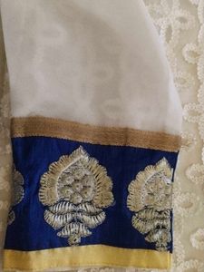 White Embroidered Kurta