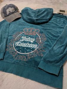 Y2K Juicy couture Velour Zip hoodie