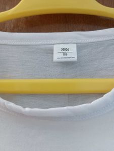 SSS White Crop Top📍