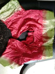 Red Readymade Saree Blouse