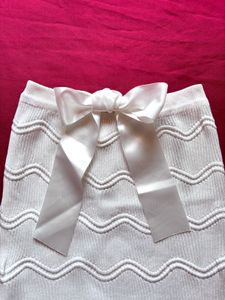 Savana White Bow Tube Top