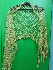 Elegant Gold Scarf