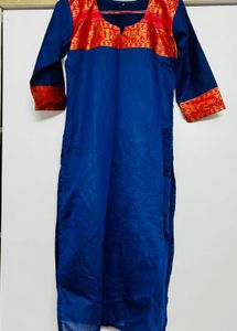 Elegant Blue Kurta ( Full Set )