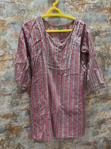 Pink Kurti Xxl Size
