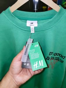 H&amp;M UNISEX OVERSIZE BAGGY SWEATSHIRT 🤩🔥❤️‍🔥