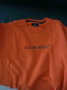 Allen Solly Orange Sweatshirt