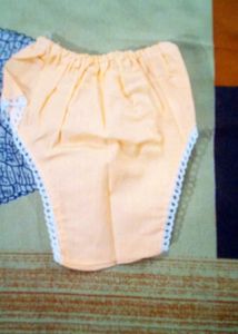 Baby Girl Cotton Frock For Summer With Bottom