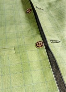 Green Plaid Vest
