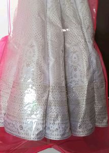 Moon White Bridal Ball Lengha ❤️❤️