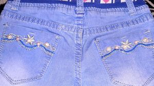 Denim Shorts For Kid Girls