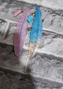 Pack Of 2 Bookmark 🔖 Resin Art
