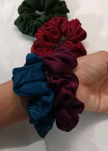 Multi Colours Scrunchies