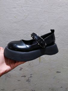 Women Platform Mary Jane Shoes