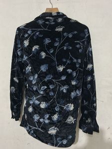 Floral Velvet Shirt
