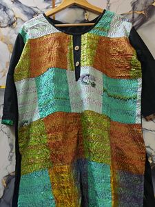 Clearance Sale Kolkata Kantha Kurta Upto XXL New