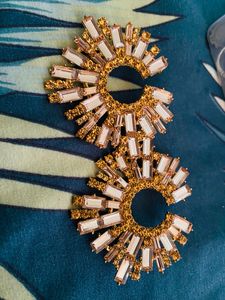 Bershka Earrings, Large, Party Wear.