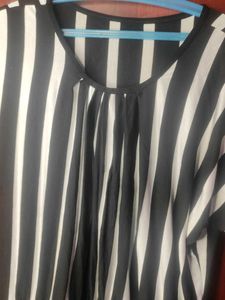Striped Blouse Top