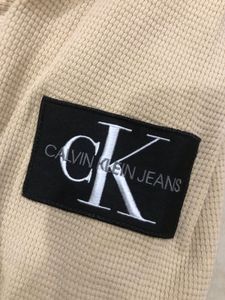 Calvin Klein Long Sleeve Tee - Beige