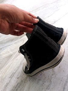 Black High Top Sneakers