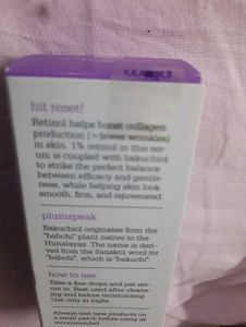 Plum Serum Gives Brightening Face