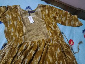 Fashionable *Mustard* Kurti