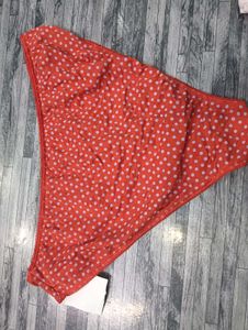 Red Cotton Panty💚