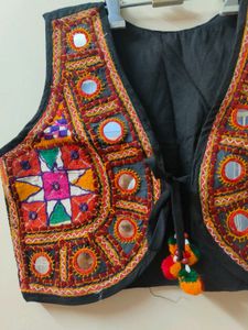 Mirror Work Traditional Jacket