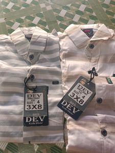 Combo Boy Shirt  4 To 5 Year