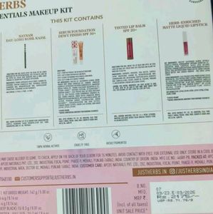 Just Herbs Makeup Essentials Glam Box