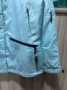Fila Light Blue Zipup Padded Jacket