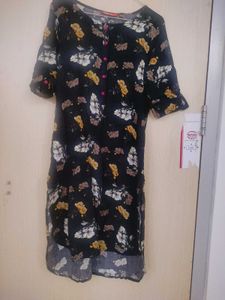 Floral Print Tunic Top