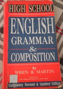 WREN & MARTIN ENGLISH GRAMMAR & COMPOSITION