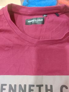 Brand Print Slim Fit Crew Neck Tshirt