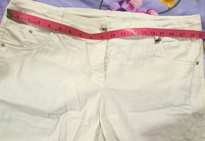 White Bermuda Shorts