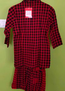 Summer Cotton Blazer And Skirt, New With Tag