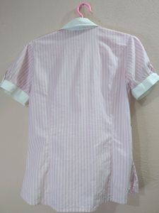 Cute Korean Shirt | Baby Pink Colour