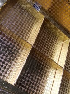 ✨ Elegant Golden Accessories Box – Perfect for Jew