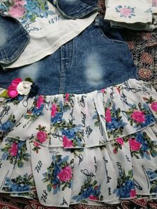 Top Skirt And Juccet 3 Pieces Set